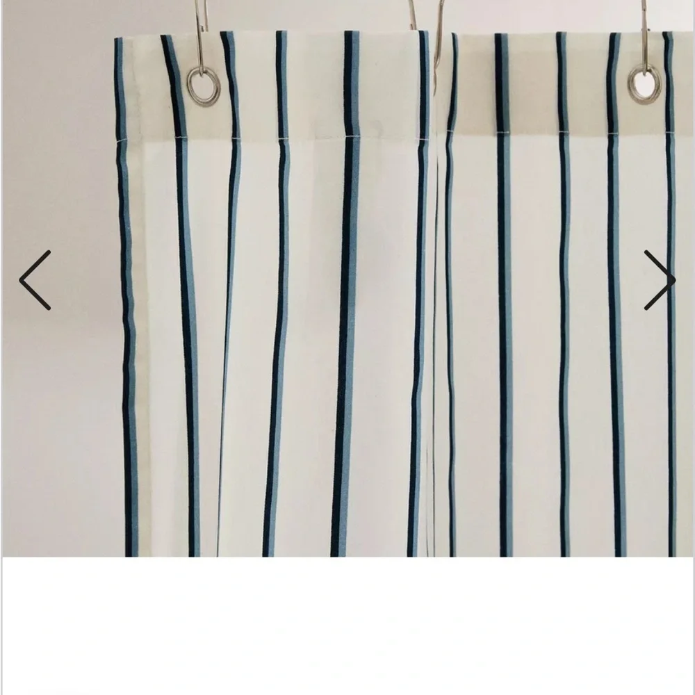 ZARA HOME Striped Shower Curtain - Picture 3 of 6